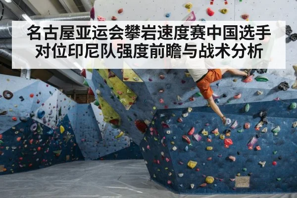 indoor rock climbing athlete